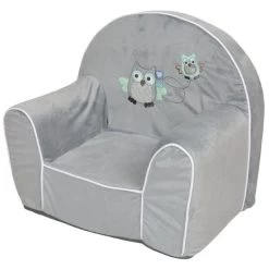 Sofa Uil Grijs 50x51x36 Cm