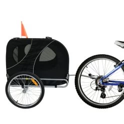 HONDENFIETSKAR ORIGINAL OPVOUWBAAR ZWART - LARGE-Gratis Verzending -Hondenbenodigdheden ccb191407d1af121a59a65604b7c9ddc2f1db5c1