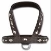 HONDENTUIGJE DOXTASY INCA BLACK/SILVER 40 CM- BORSTOMVANG 30-34- In Voorraad