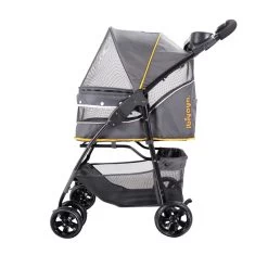 Hondenbuggy Ibiyaya Cloud 9 Pet Stroller Mustard Yellow - Tot 20kg - Gratis Verzending -Hondenbenodigdheden d8ff7c726681773b084c97c724b88b8283916e50