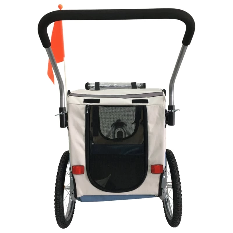 HONDENFIETSKAR SKY - MET JOGGER FUNCTIE - OPVOUWBAAR - BLAUW - MEDIUM- Gratis Verzending 5 HONDENFIETSKAR SKY - MET JOGGER FUNCTIE - OPVOUWBAAR - BLAUW - MEDIUM- Gratis Verzending - Afbeelding 3