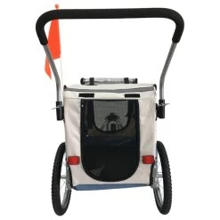 HONDENFIETSKAR SKY - MET JOGGER FUNCTIE - OPVOUWBAAR - BLAUW - MEDIUM- Gratis Verzending -Hondenbenodigdheden e0f17a877963267bcc8b8b18b23bb5dcf82fbe39