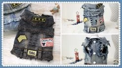 Honden Spijkerjas Star