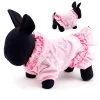 Hondenjas Roze Teddy Small - Ruglengte 25-30 Cm - In Voorraad