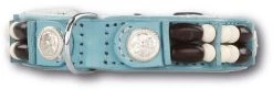 Halsband Doxtasy BABY BLUE EAGLE25 Cm X15 Mm Small - Nekomvang19-22,5 Cm - In Voorraad