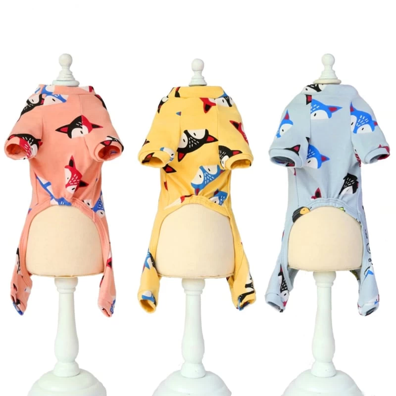 Hondenpyjama Vos Geel - Large - Ruglengte 30 Cm - In Voorraad 4 Hondenpyjama Vos Geel - Large - Ruglengte 30 Cm - In Voorraad - Afbeelding 2