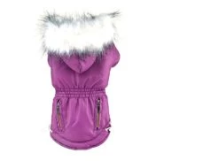 Honden Jas Color PaarsMedium - Ruglengte 25-27 Cm - In Voorraad