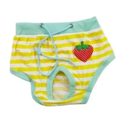 Loopsheidbroekje Geel Aardbei Large- Omvang 37-43 Cm - In Voorraad