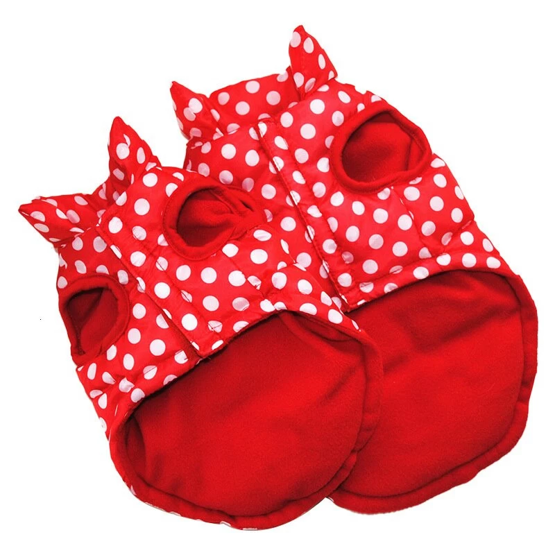 Hondenjas Polka Rood S T/m XXL 4 Hondenjas Polka Rood S T/m XXL - Afbeelding 2