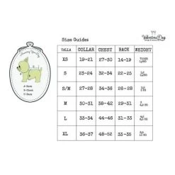 Hondentuigje VALENTINA DOG Pin Up Harness - Medium - Borstomvang 38-42 Cm- In Voorraad -Hondenbenodigdheden f4fae0bd06f1301acfc6c093335676566d9f2802 1