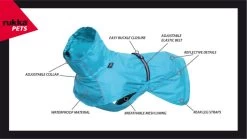 Hondenregenjas RukkaPets Hase Raincoat Turquoise Large -In Voorraad 11 Hondenregenjas RukkaPets Hase Raincoat Turquoise Large -In Voorraad -Hondenbenodigdheden f95f3a9e03a90a203b34e5021b7a92b9a9430793
