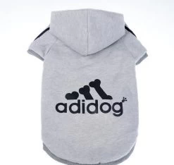 Hondentrui Adidog Grijs - MEDIUM - Ruglengte 25 Cm - IN VOORRAAD