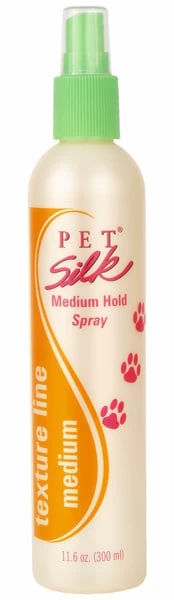 Pet Silk Medium Hold Spray 300 Ml - Voor Meer Volume
